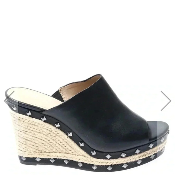 Charles by Charles David platform studded espadrilles sz 9 - Picture 1 of 6